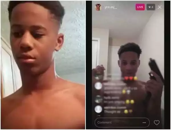 TRAGIC!!! How This 13-Year-Old Boy Accidentally Shot Himself As Friends Watched On Instagram Live [See Photo]
